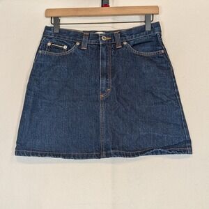 Dolce & Gabbana J&ANS Vintage Denim Mini Skirt Made in Italy Y2K IT Size 44